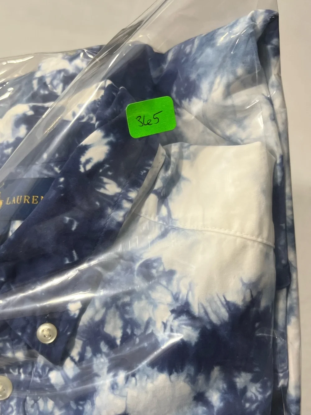 RALPH LAUREN BOYS TIE DYE BUTTON SHIRT